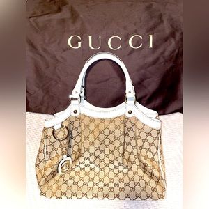 Authentic Gucci Sukey Handbag